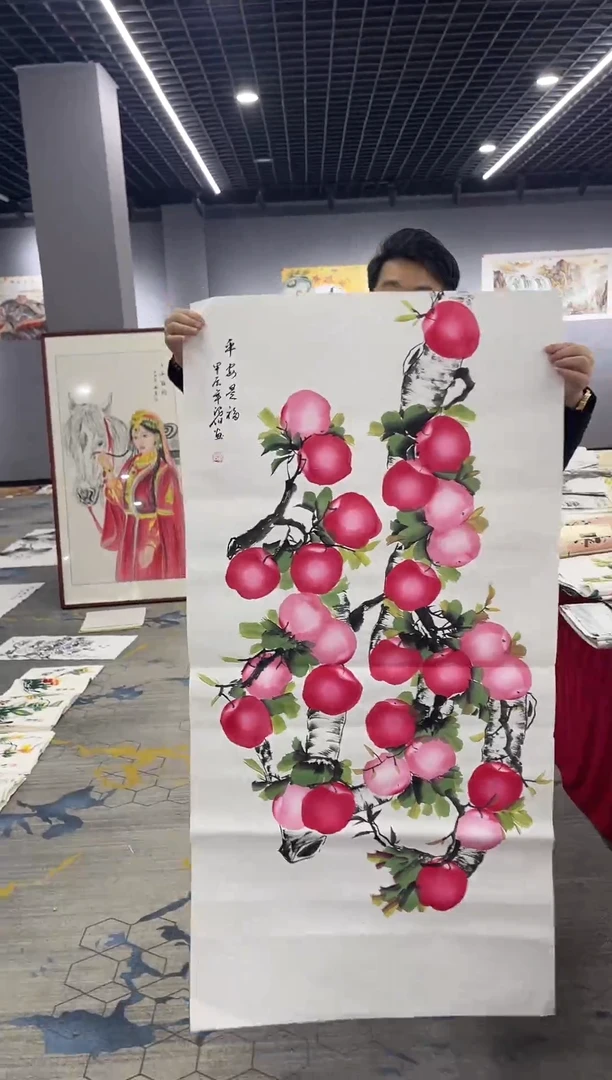 名人名画手工制作