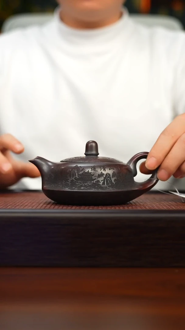 茶壶紫砂原矿紫砂手工茶壶