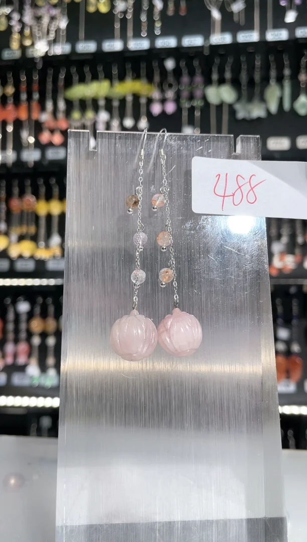 【闪购商品】紫晶耳饰银S925镶嵌喜欢拍