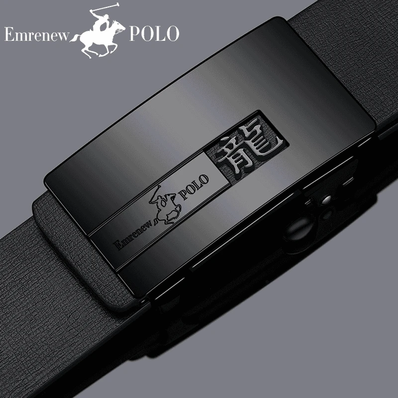 好物推荐新款《十二生肖》男士爸爸无牙皮带简约高档时尚百搭裤腰带