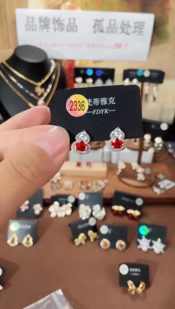 合金925银锆石梵2336