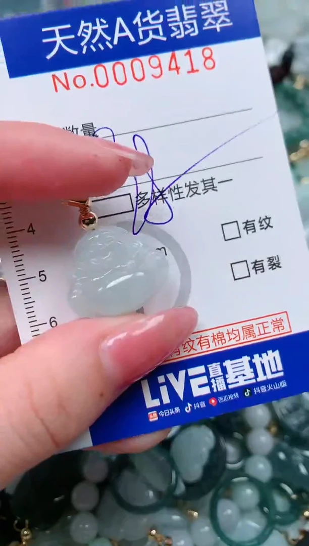 【闪购商品】翡翠颈饰未镶嵌00009418