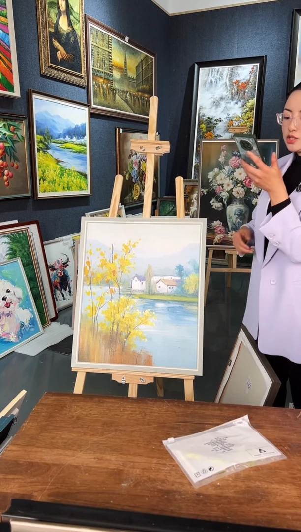 【闪购商品】油画54号 50*60风景-手绘油画