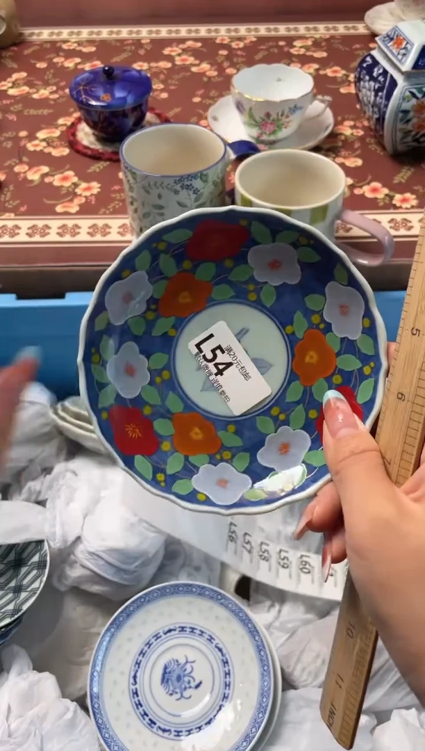 瓷片丁****丁瓷器瓷器L54
