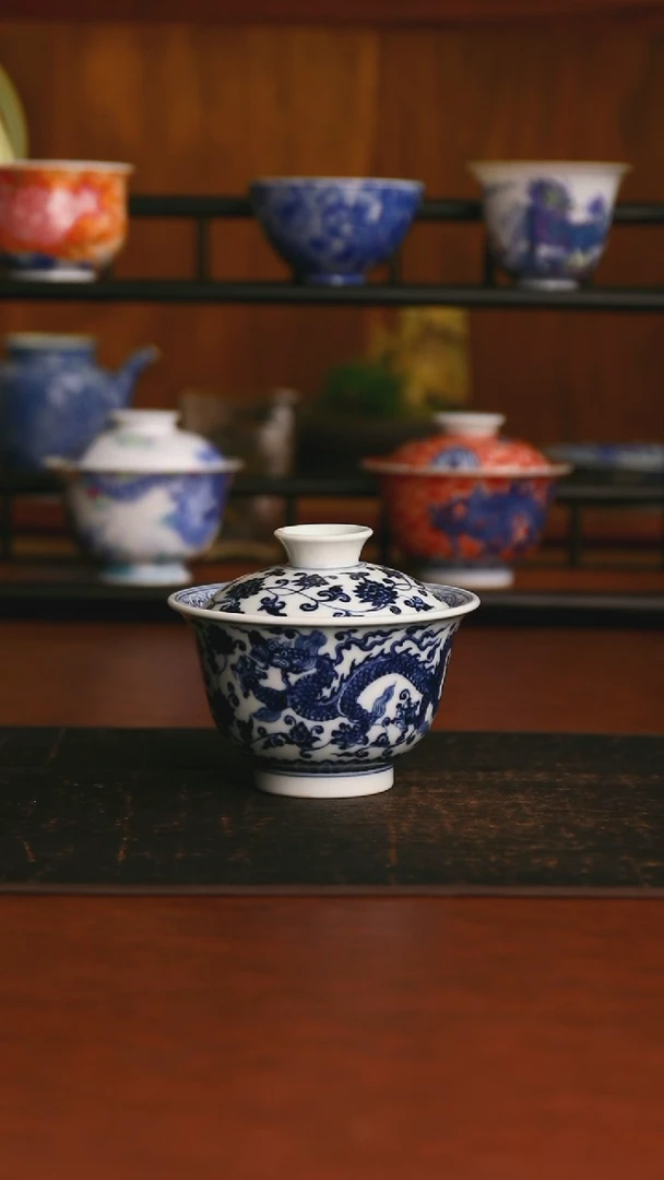 景德镇手工手绘的45