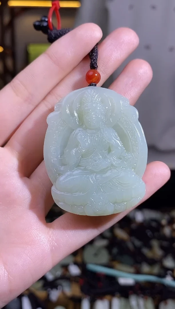 颈饰未镶嵌和田玉1