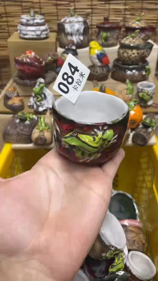 小*木084精美粗陶手工柴烧