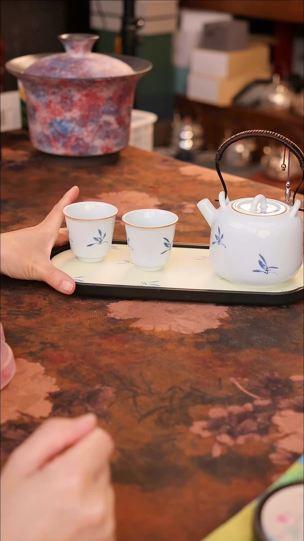 【闪购商品】陶瓷茶具（无礼盒无茶盘）@@A10635