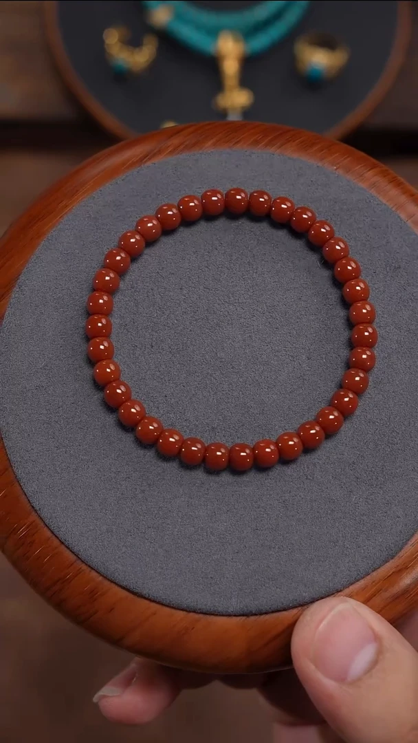 南红玛瑙手串未镶嵌南红手串