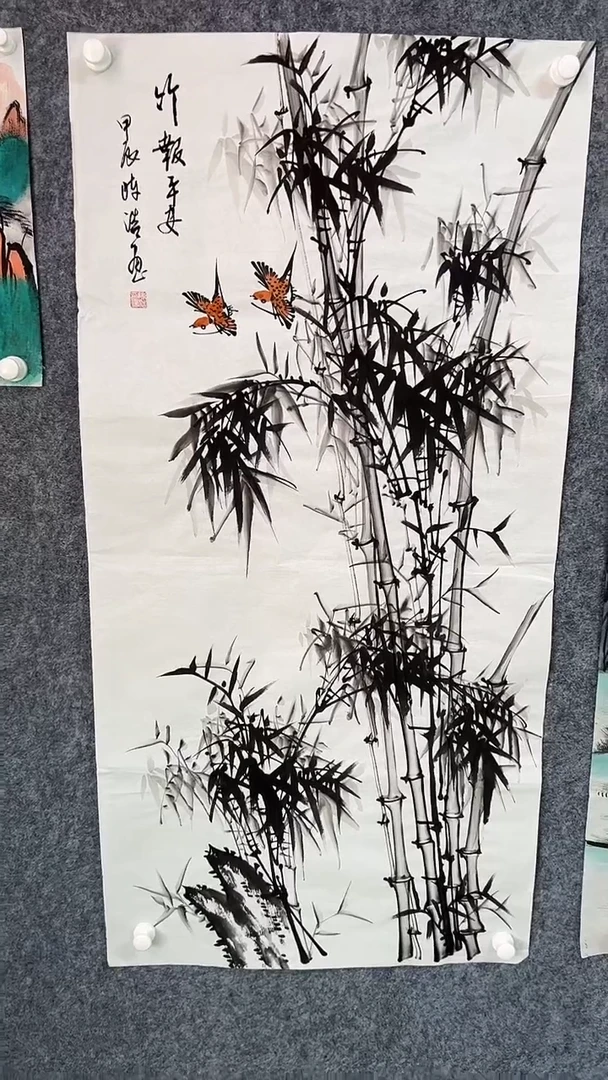 手绘国画欣赏鉴赏9999