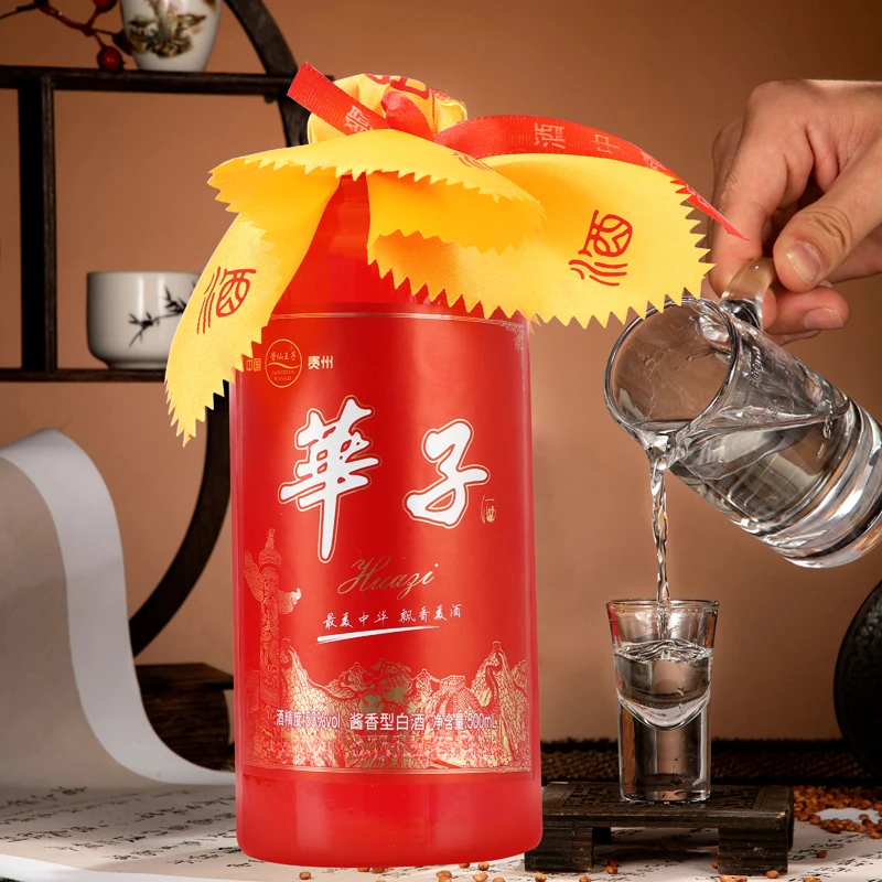 水青韵华子酒53度酱香型500ml53%Vol