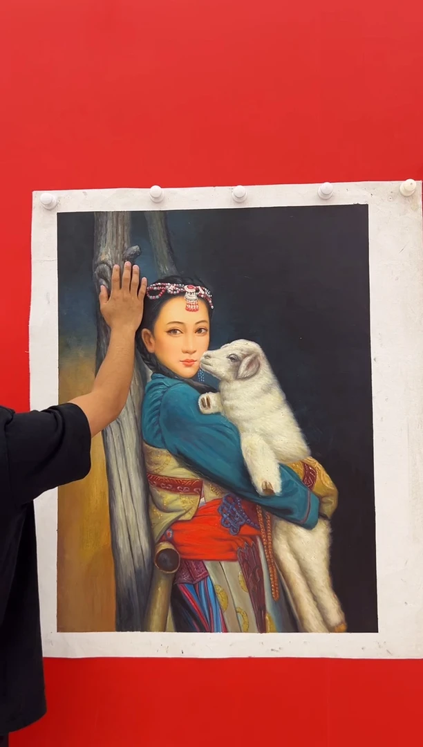 国画二郎老师油画精品