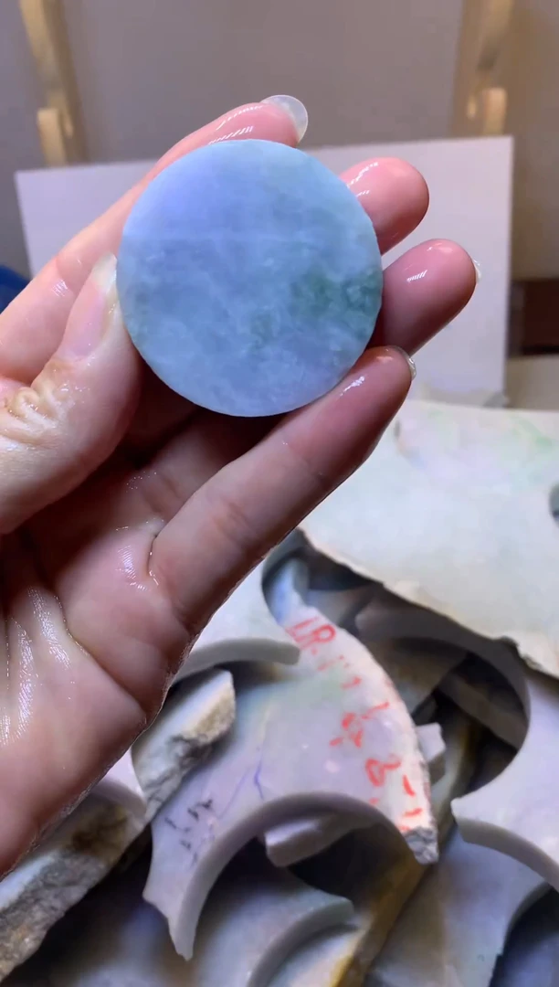 翡翠散珠未镶嵌翡翠裸石