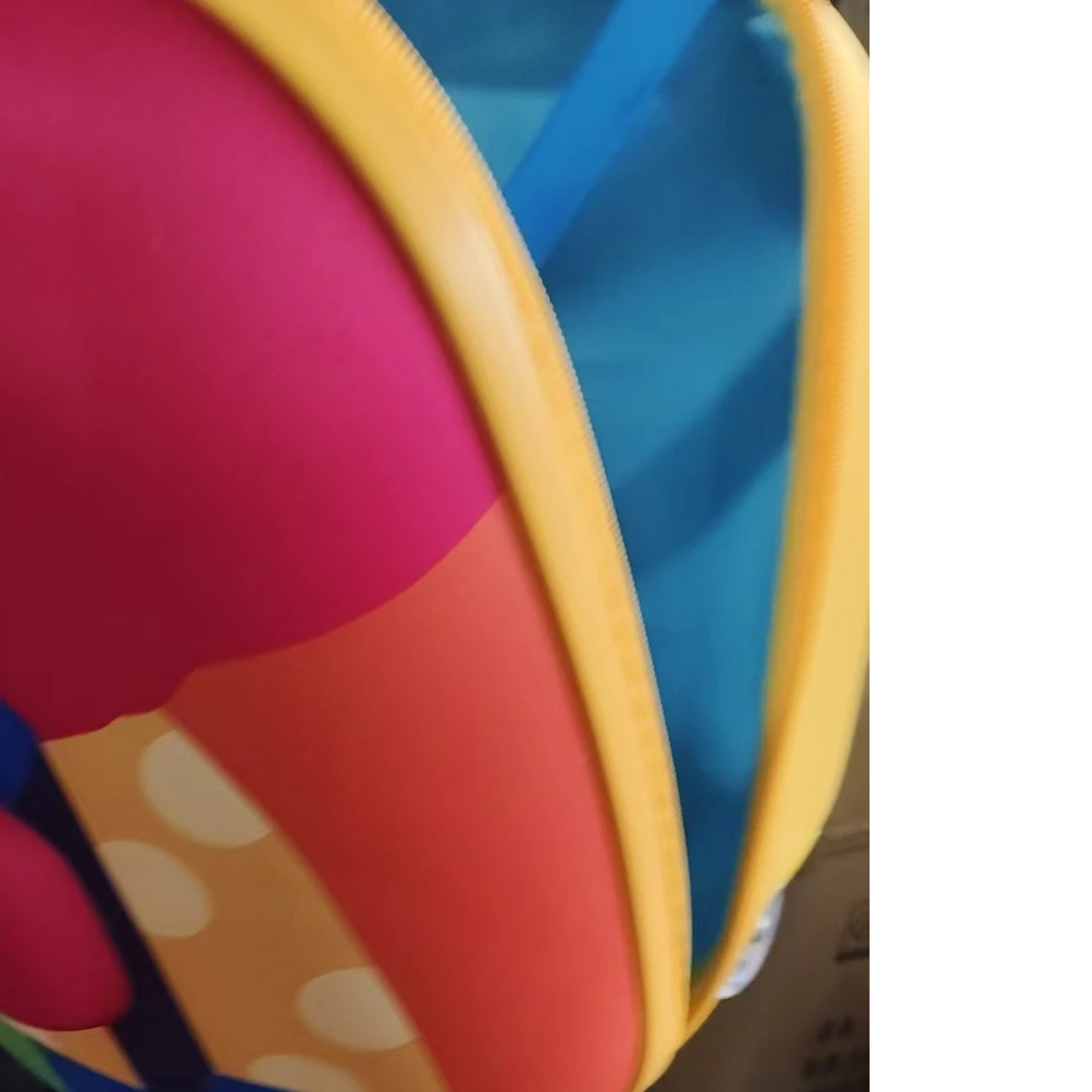 黄色一个胖可爱图案款行李箱拉杆箱