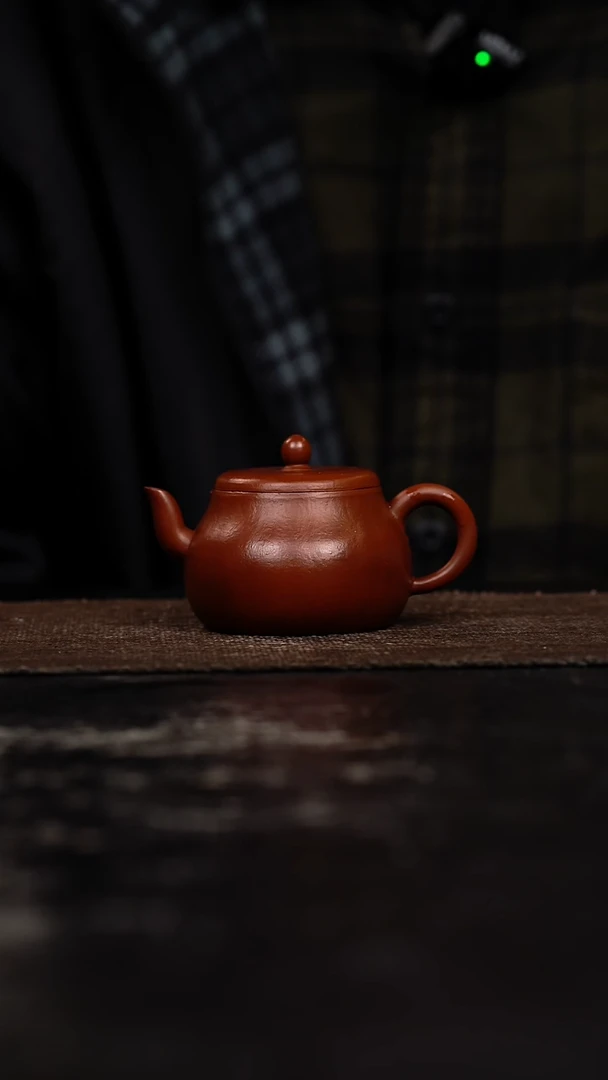 茶壶紫砂原矿手工壶80CC