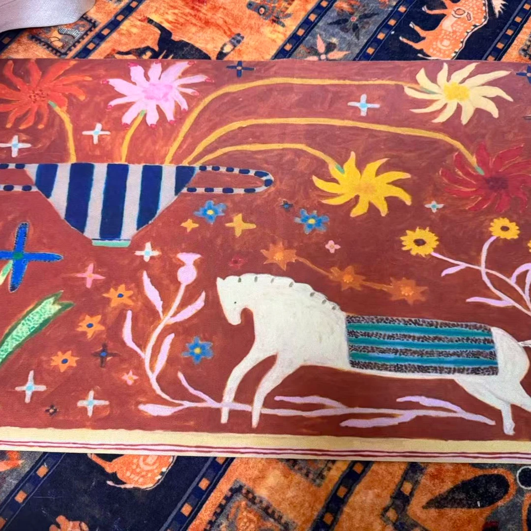 62-40*60硅藻泥地垫黄色地毯防滑吸水耐脏适用于门厅卧室卫生间等