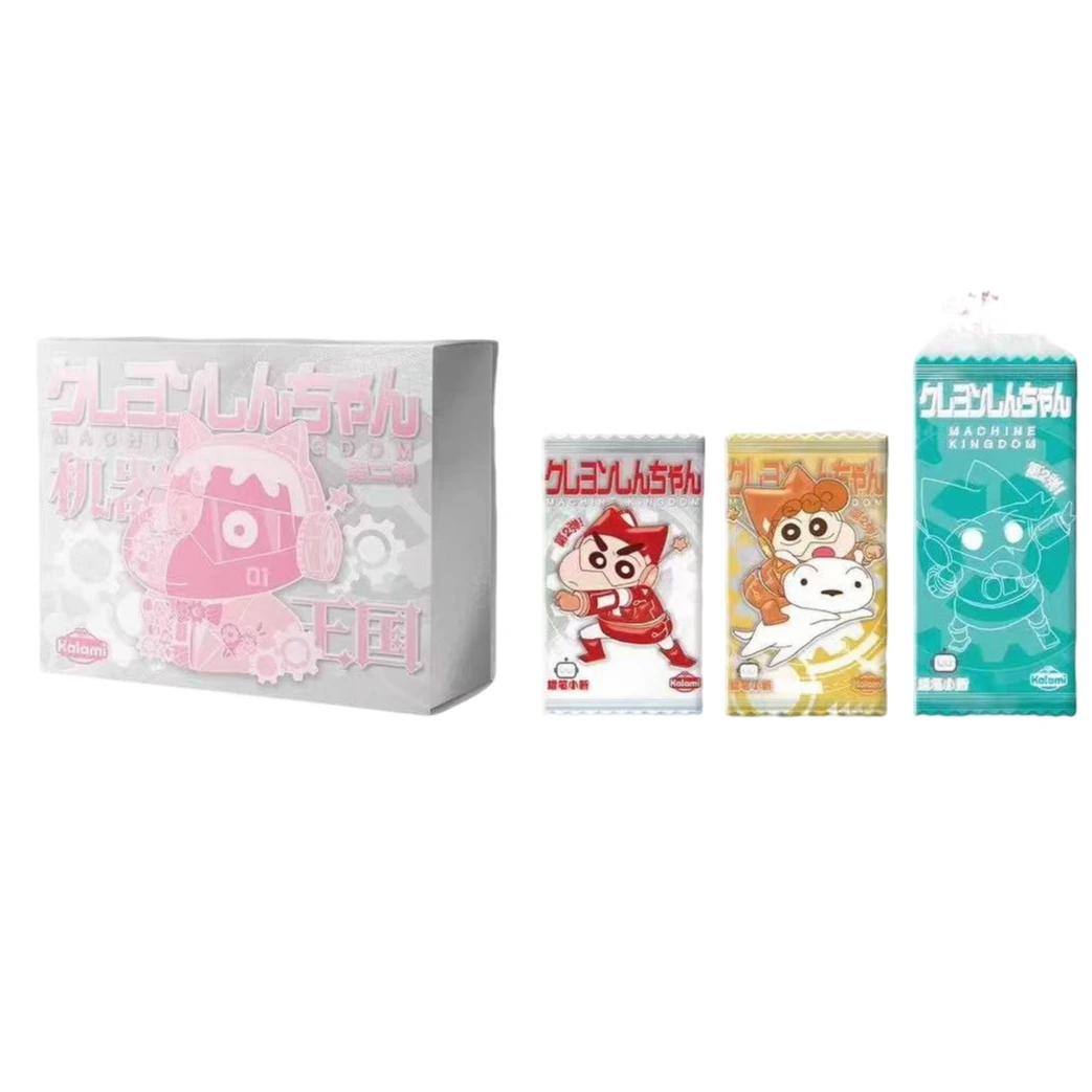 【芙·宠粉】Kalami×蜡笔小新 机器王国 第二弹二创牌盲盒（默认代拆）