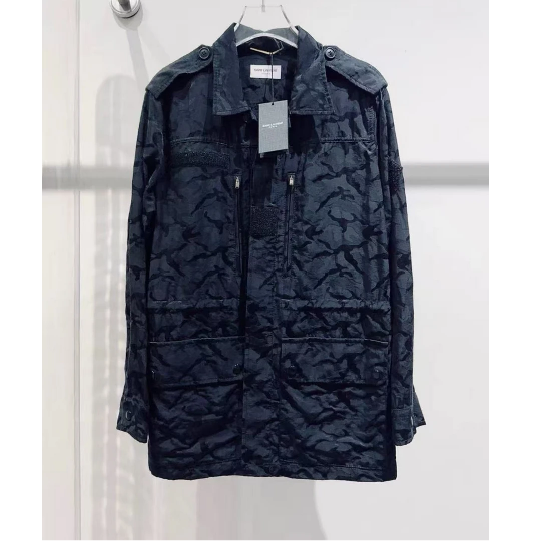 未使用 YSL/圣罗兰 双双臻选/vv02725/圣罗兰外套/42