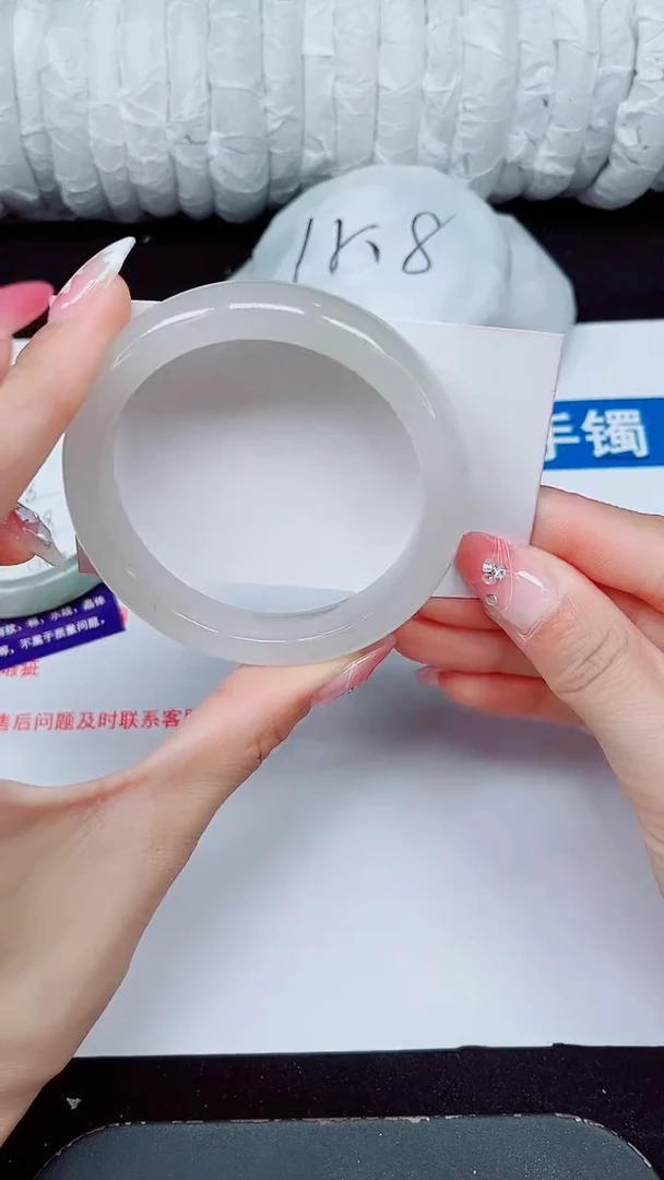 未镶嵌手镯石英质玉387-55/56