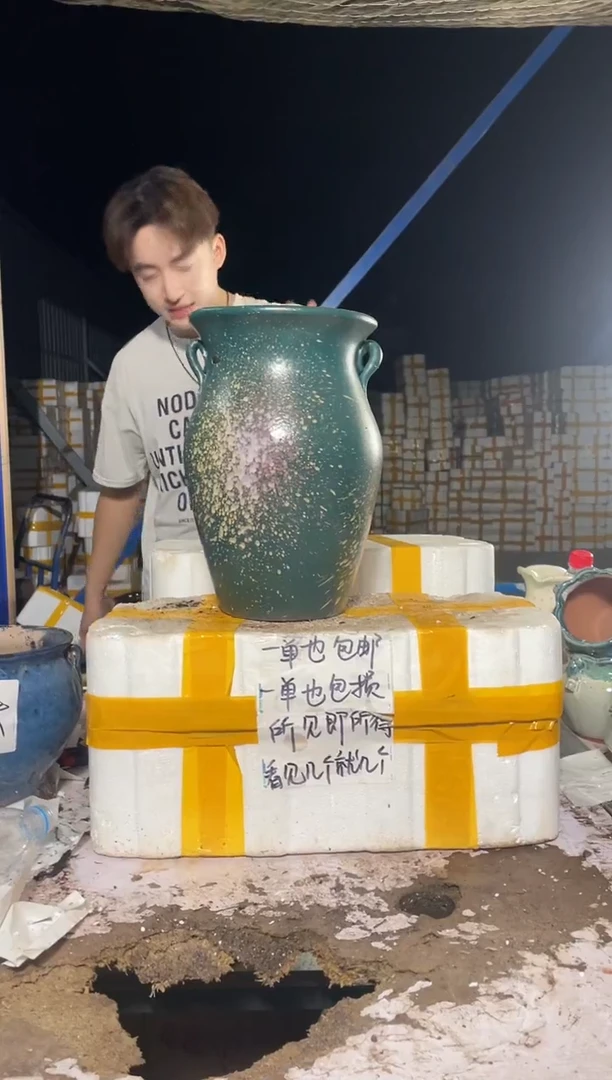 紫砂花盆紫砂花盆宜兴紫砂粗陶花盆20*32