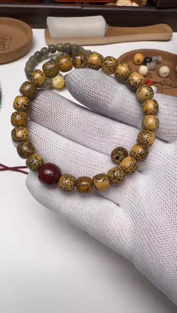 吊坠星月菩提文玩文玩