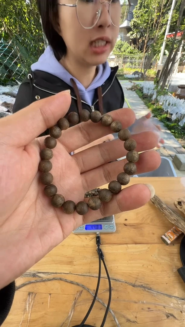 沉香沉香枕张勺子沉水08圆珠单圈多样性发一