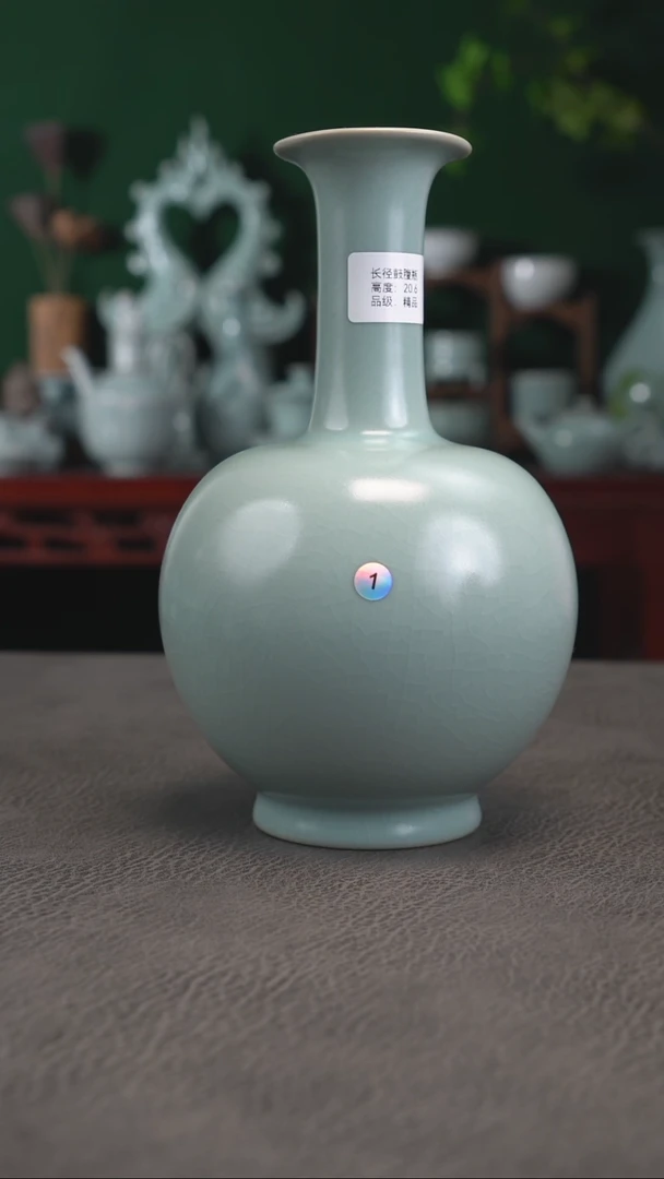 1号长颈鼓腹瓶精品福利~帆