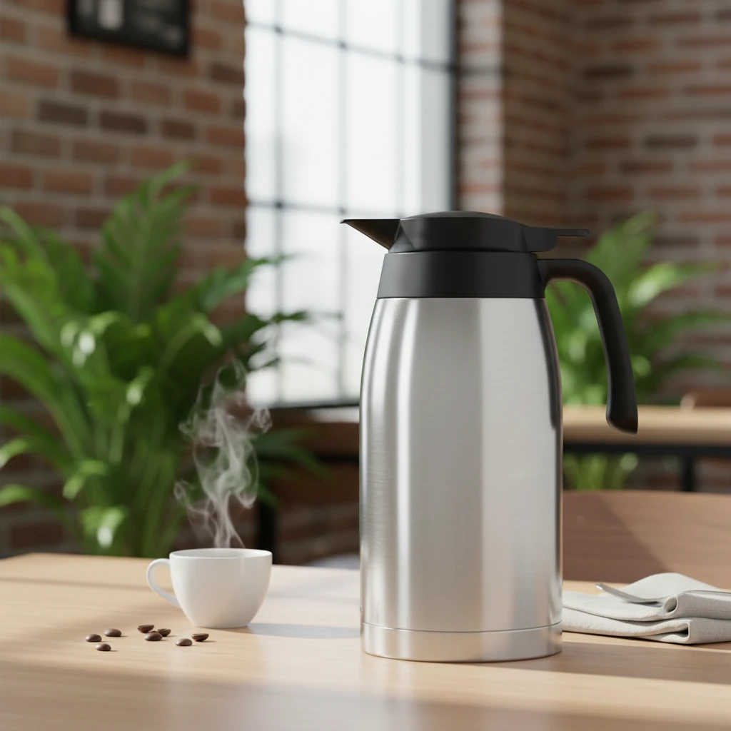 【A等品微瑕】膳魔师不锈钢保温壶2000ml不锈钢色 TCTB-2000SBK