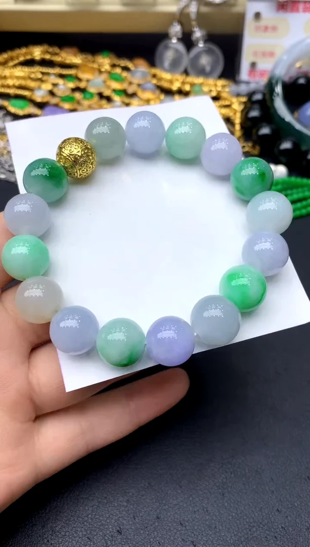 未镶嵌手串翡翠51 -中国好珍宝