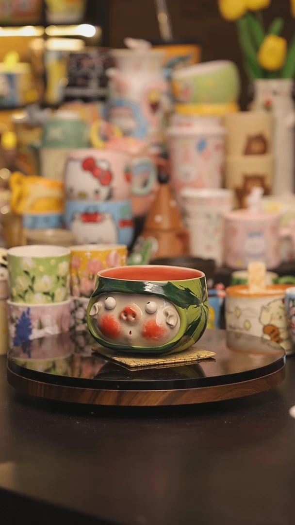 景德镇釉下彩绘设计师款式陶瓷