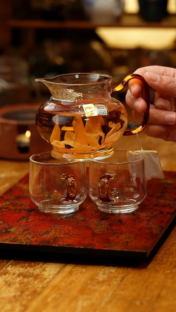 【闪购商品】禾器/熠然月牙/琥珀+璃享水月杯琥珀2入