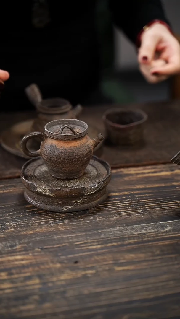 全手工制作  南蛮 后手壶  90cc