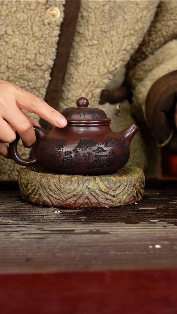 宜兴原矿紫砂壶茶壶宜兴原矿紫砂壶茶壶300C