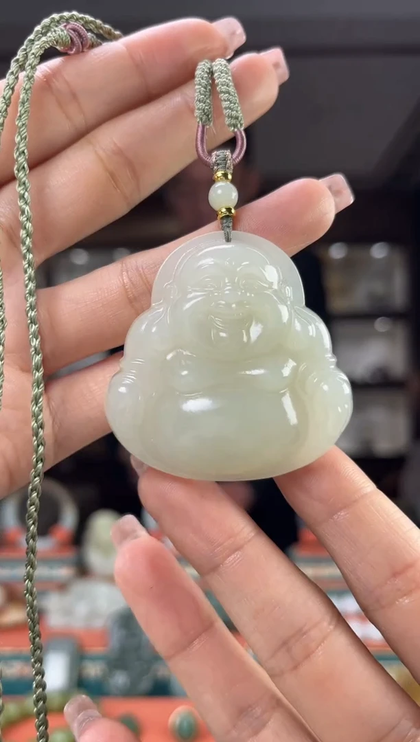 【闪购商品】和田玉颈饰未镶嵌佩佩50mm左右