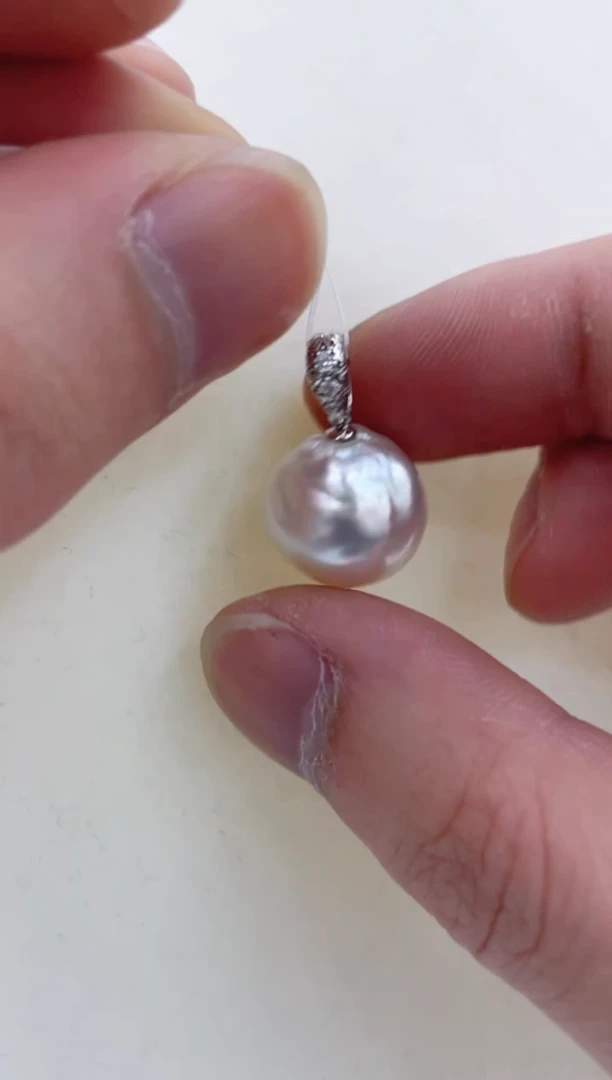 颈饰14K金镶嵌海水珍珠