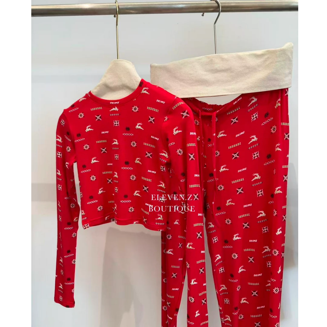ELEVEN.Z节日系列时尚红色套装
