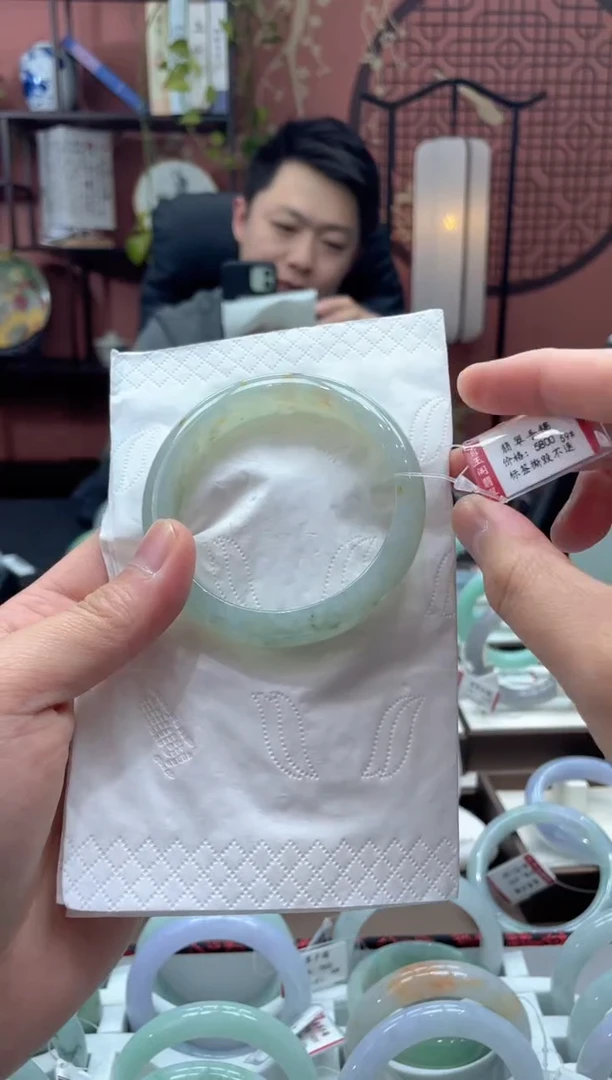 未镶嵌手镯翡翠6421****