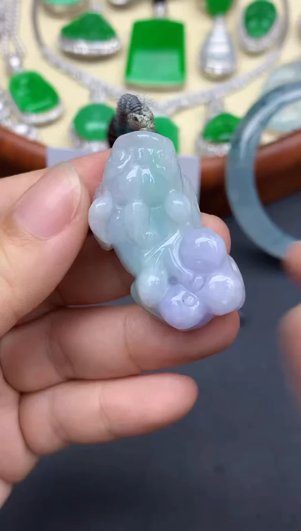 颈饰未镶嵌翡翠269-中国好珍宝