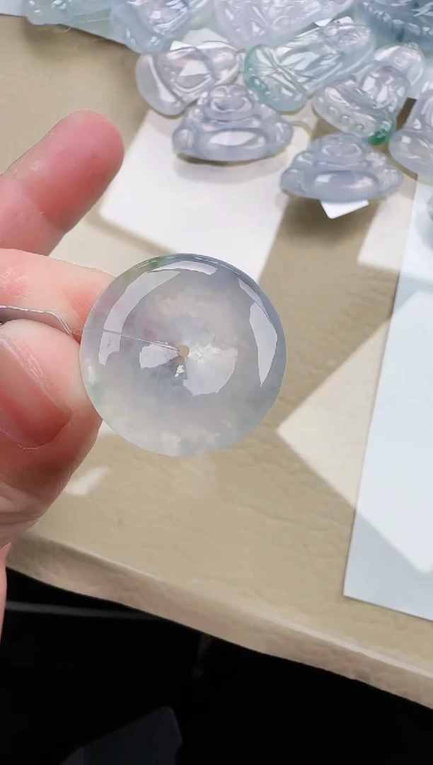 颈饰未镶嵌翡翠缅甸翡翠a货