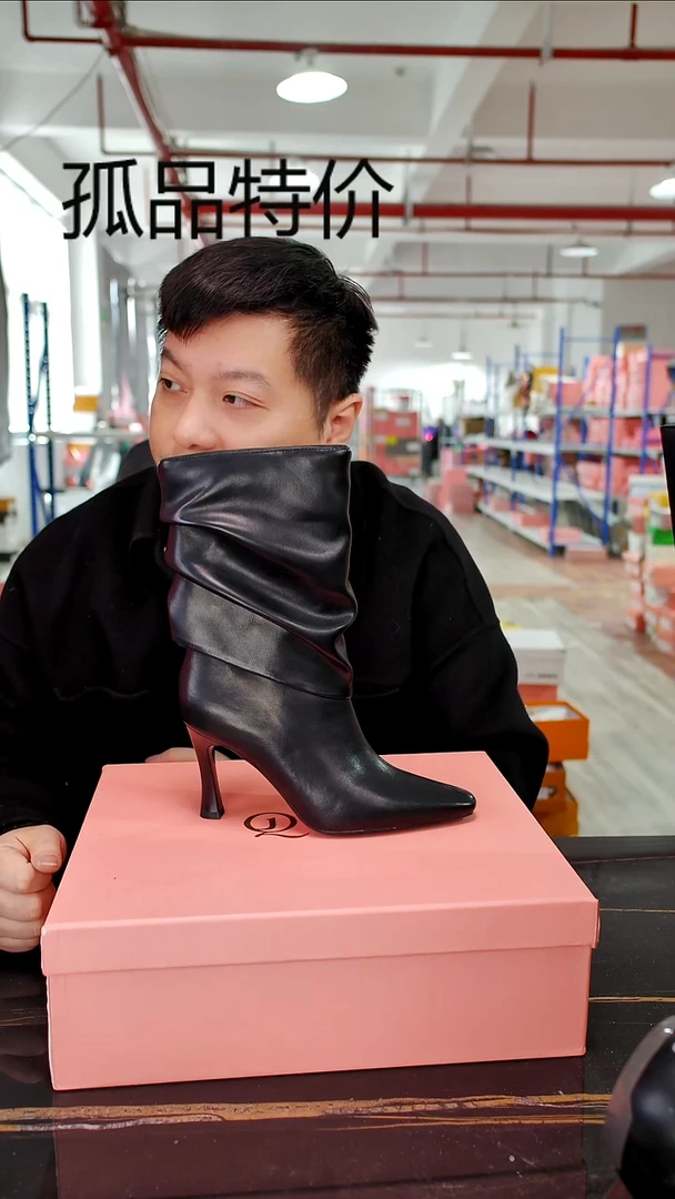 34码女鞋细跟高跟鞋