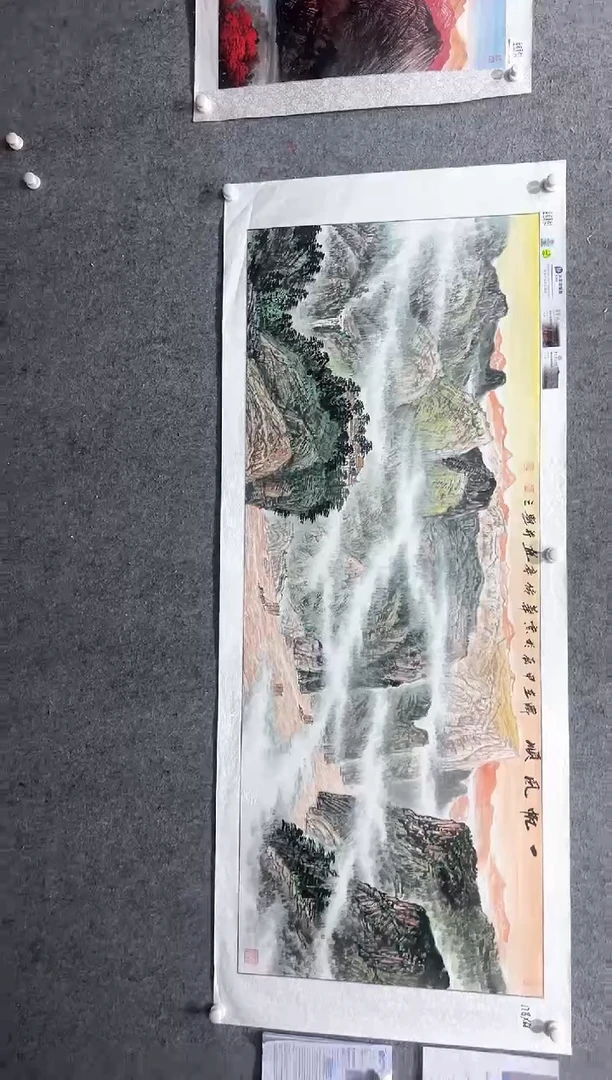 国画张传亭老师的作品3