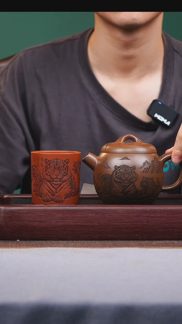茶壶紫砂宜兴原矿紫砂作品