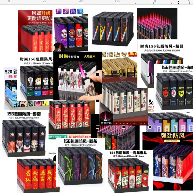 防风打火机加厚防爆一次性打火机商超批发零售家用