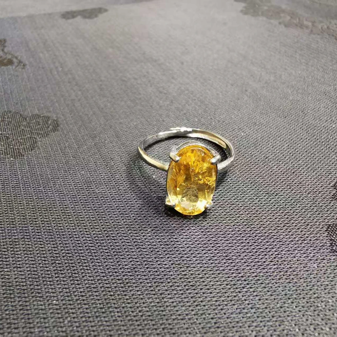 黄水晶戒指 甄选238多样性发其一