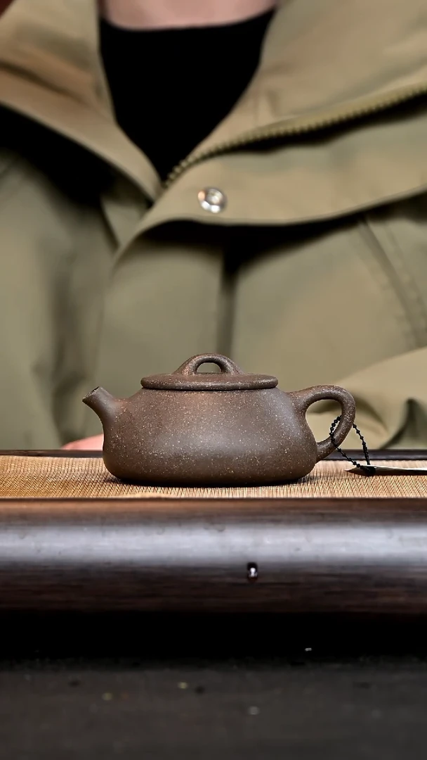 【闪购商品】紫砂茶壶GP16055 和圆 青段