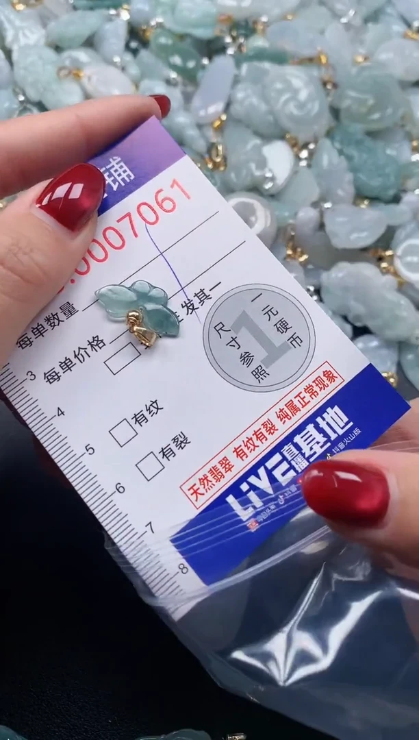 颈饰未镶嵌翡翠7061