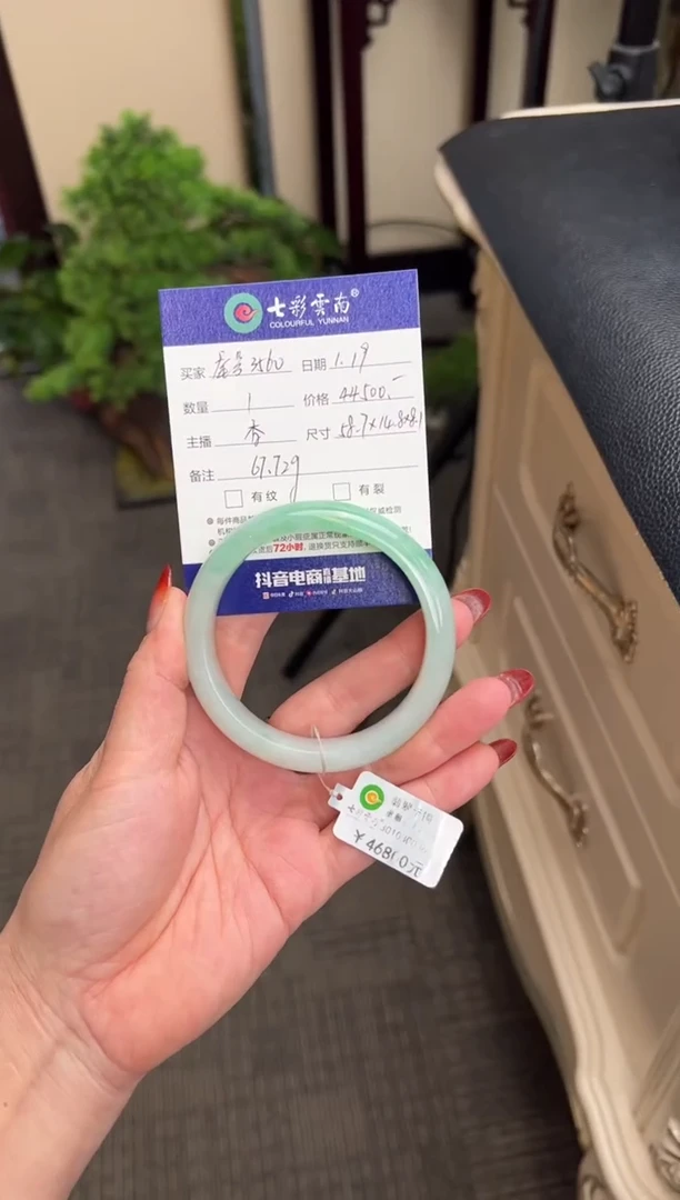 【闪购商品】翡翠手镯未镶嵌绿