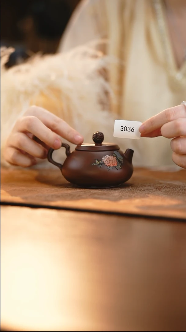 雲梦茶器紫陶茶壶3036