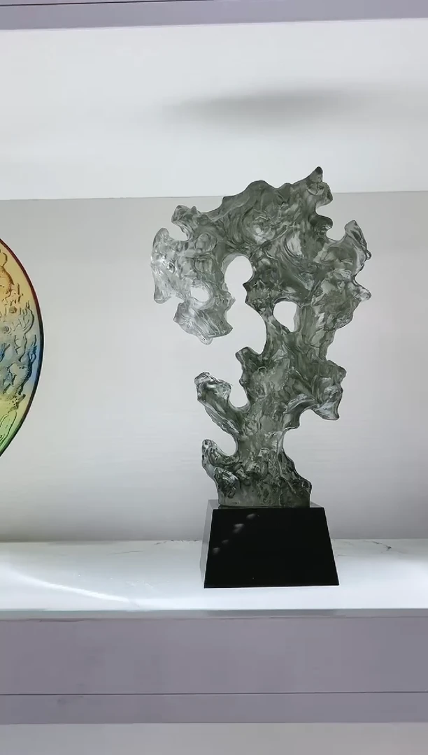 手工艺品琉璃古法琉璃太湖石