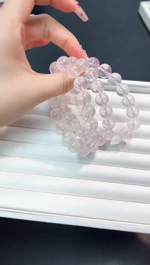 【闪购商品】水晶手串未镶嵌83U多样性发其一1条默认微瑕